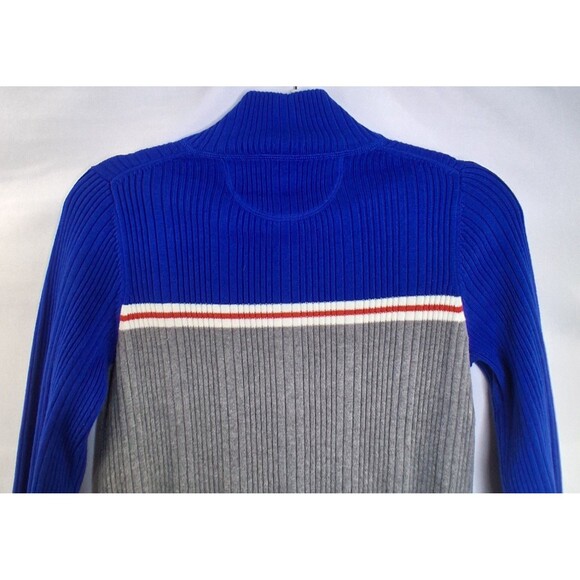 Eddie Bauer Women's Track Jacket Thick Ribbed Full Zip Sweater Size M - Picture 7 of 13